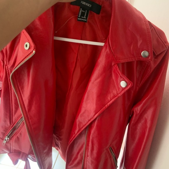 Women’s Red Forever 21 jacket - Picture 1 of 3